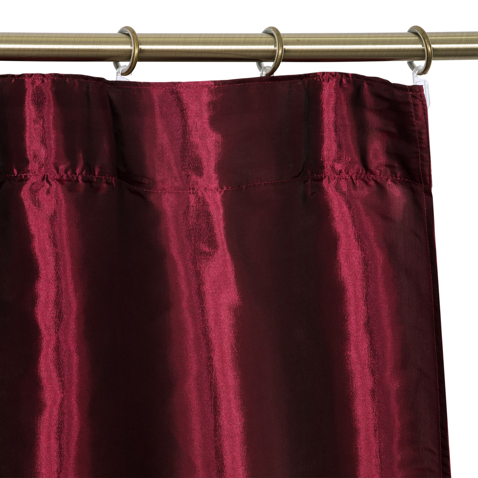 82111944 Штора на ленте «Taffy Cabaret 2», 140х260 см, однотон, цвет красный Santreyd  - Вид №2