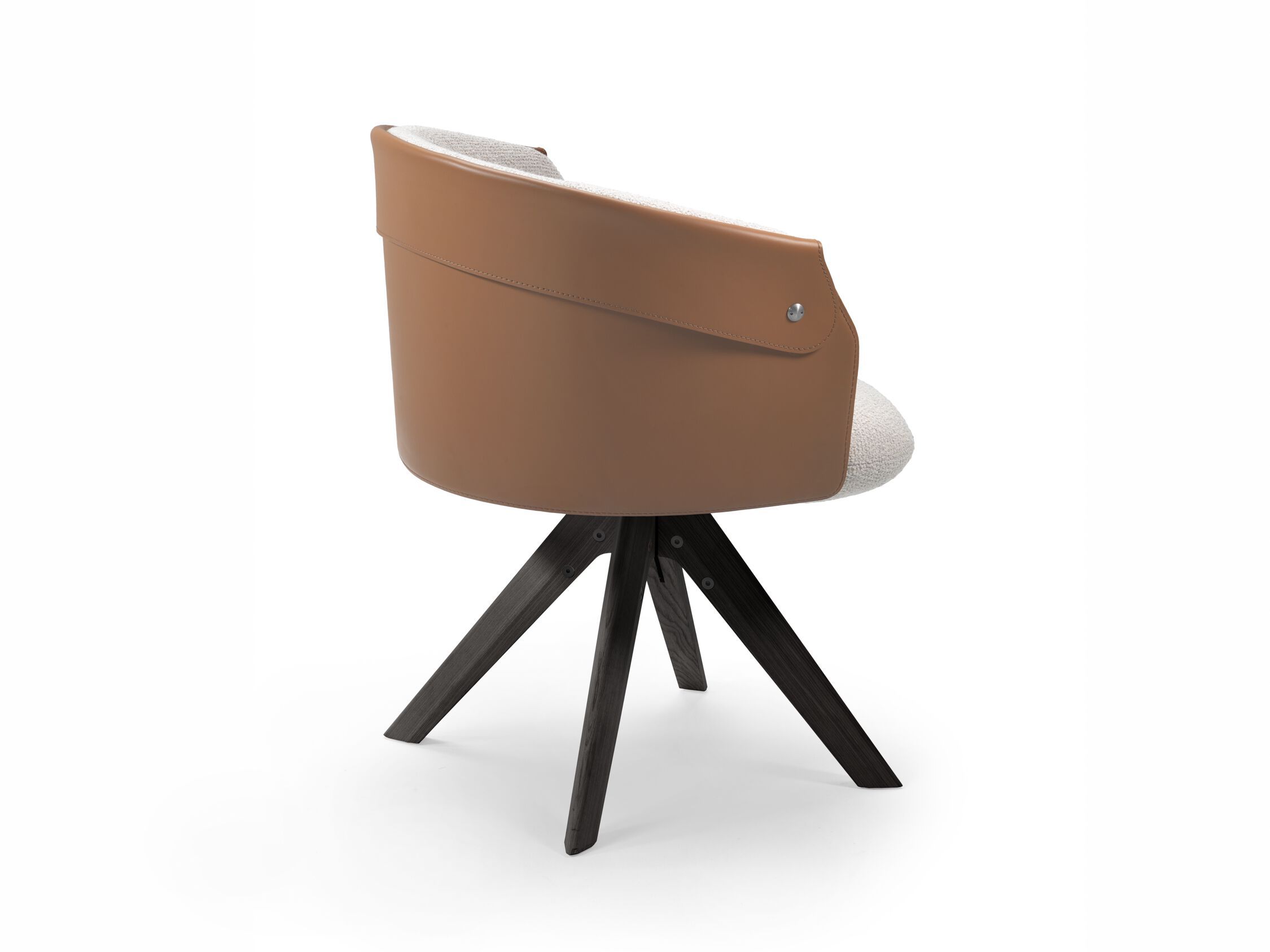 Вращающееся кресло на насесте с подлокотниками Flexform Оззи ARCH-00070883 - Вид №3