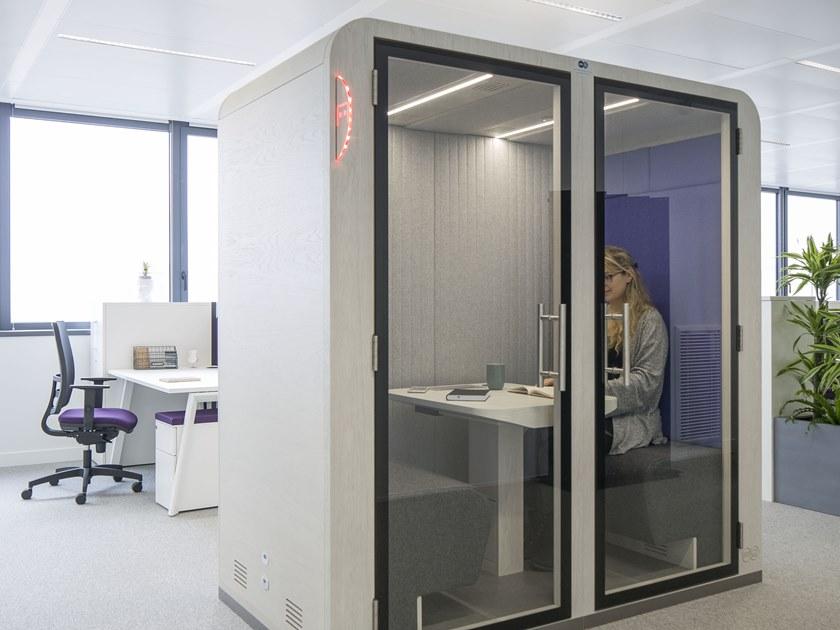 SBS Silence Business Solutions Акустическая будка с мультимедийным подключением для двух человек Procyon sun-id-1433376 - Вид №8