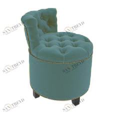 Пуф со спинкой PEZARO GREEN зеленый PUSHA ДИЗАЙНЕРСКИЕ, PUSHA 061323 Зеленый 