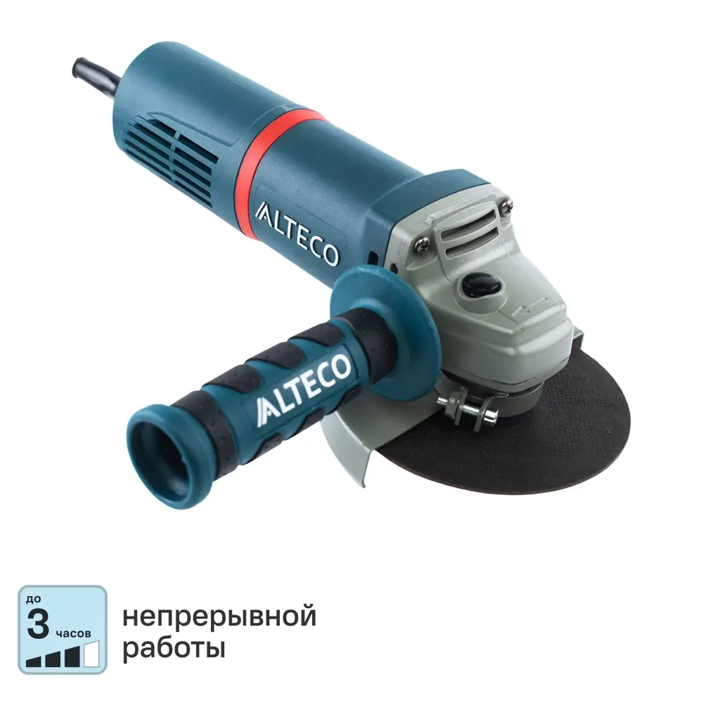 Болгарка Alteco AGH 850-125 для профессиональных работ 89363395 STLM-1564762