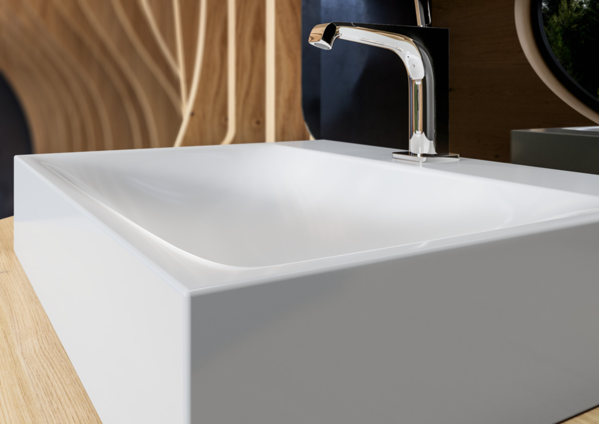 Умывальник KALDEWEI Сталь эмалированная 3042 1 альпийский белый 304230831  - Вид №2