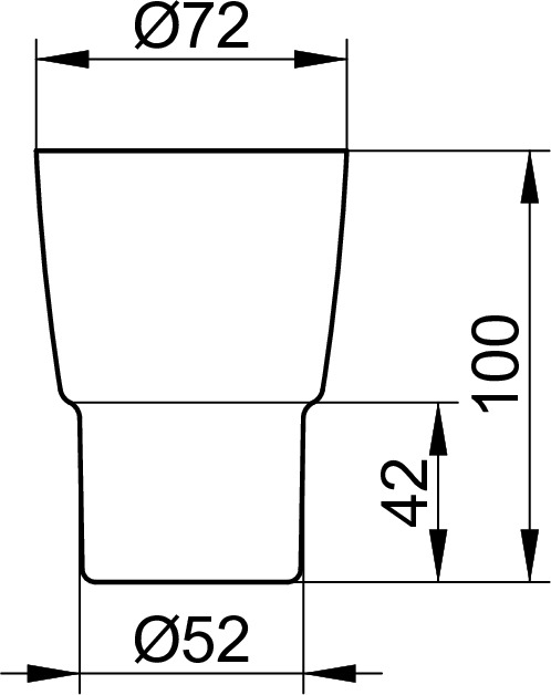02350009000 Хрустальный стакан KEUCO Ersatzteile Accessoires - Вид №2