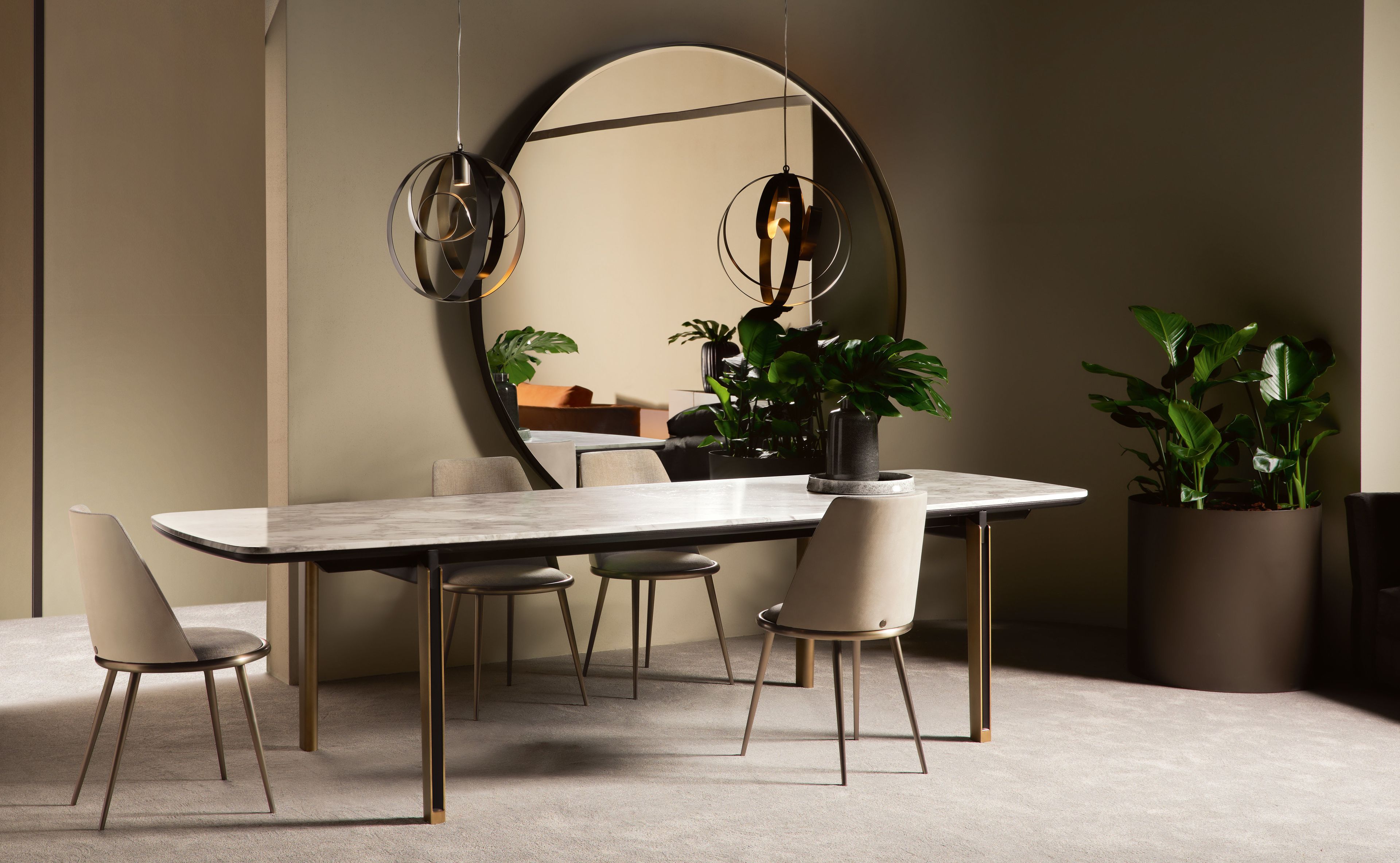 Прямоугольный мраморный стол Calacatta Cantori ARCH-00076322 - Вид №5