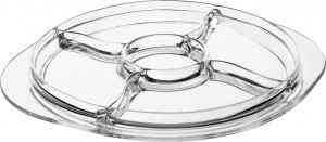 10650757 Vidivi Менажница Vidivi "Риалто" 32х36см Стекло