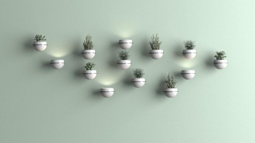 BLOSS Настенная ваза из металла Globe sun-id-1473123 - Вид №7