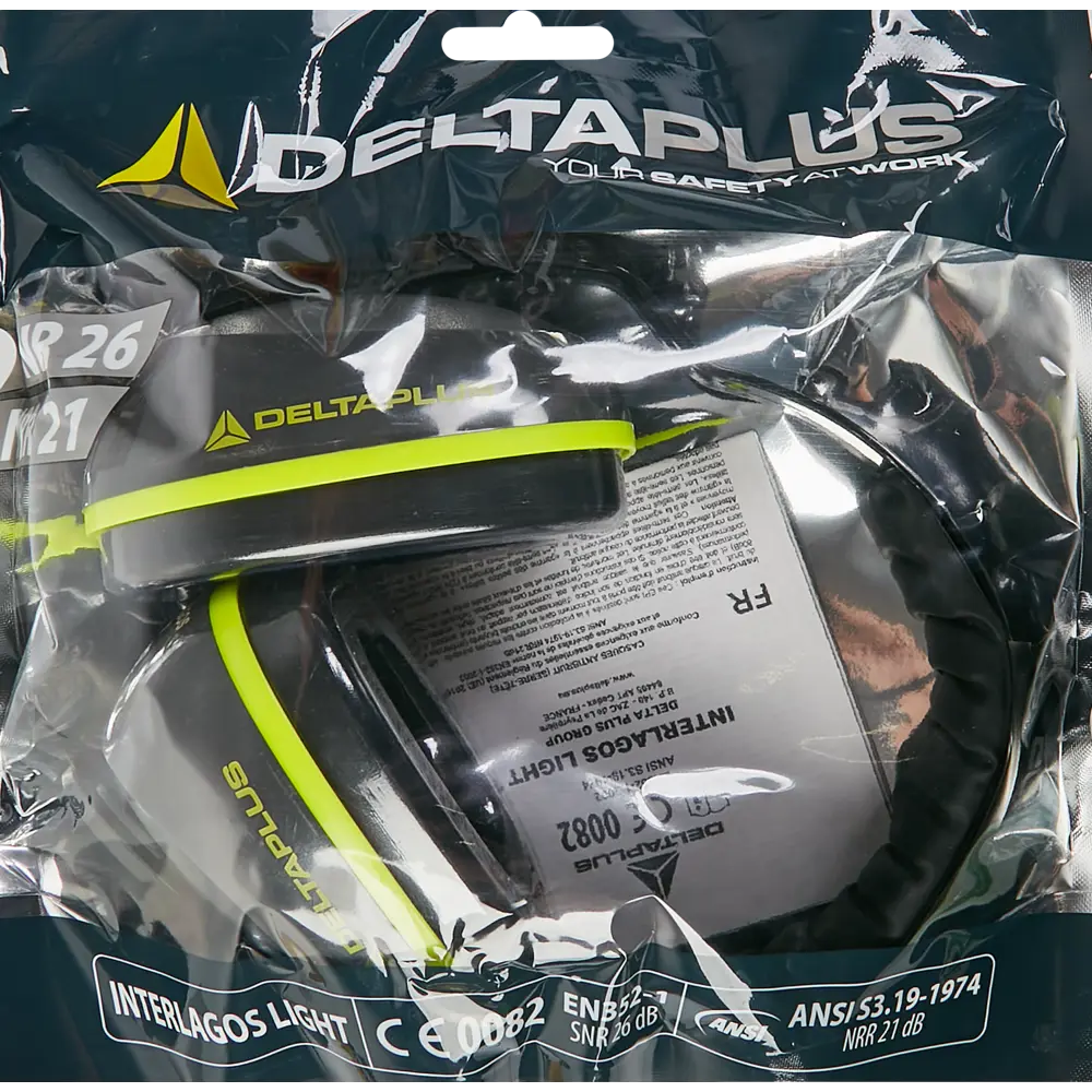 Противошумные наушники DELTA PLUS Interlagos для промышленной защиты слуха 89100065 STLM-0078394 - Вид №3
