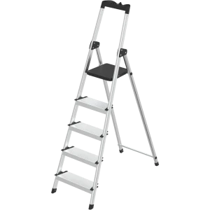 Стремянка Zalger 5-ступенчатая с лотком для инструментов 89386895