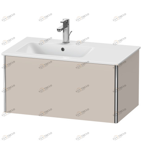 XS407209191 Тумбочка подвесная XSquare #XS4072 810 x 478 мм Серо-коричневый декор Duravit
