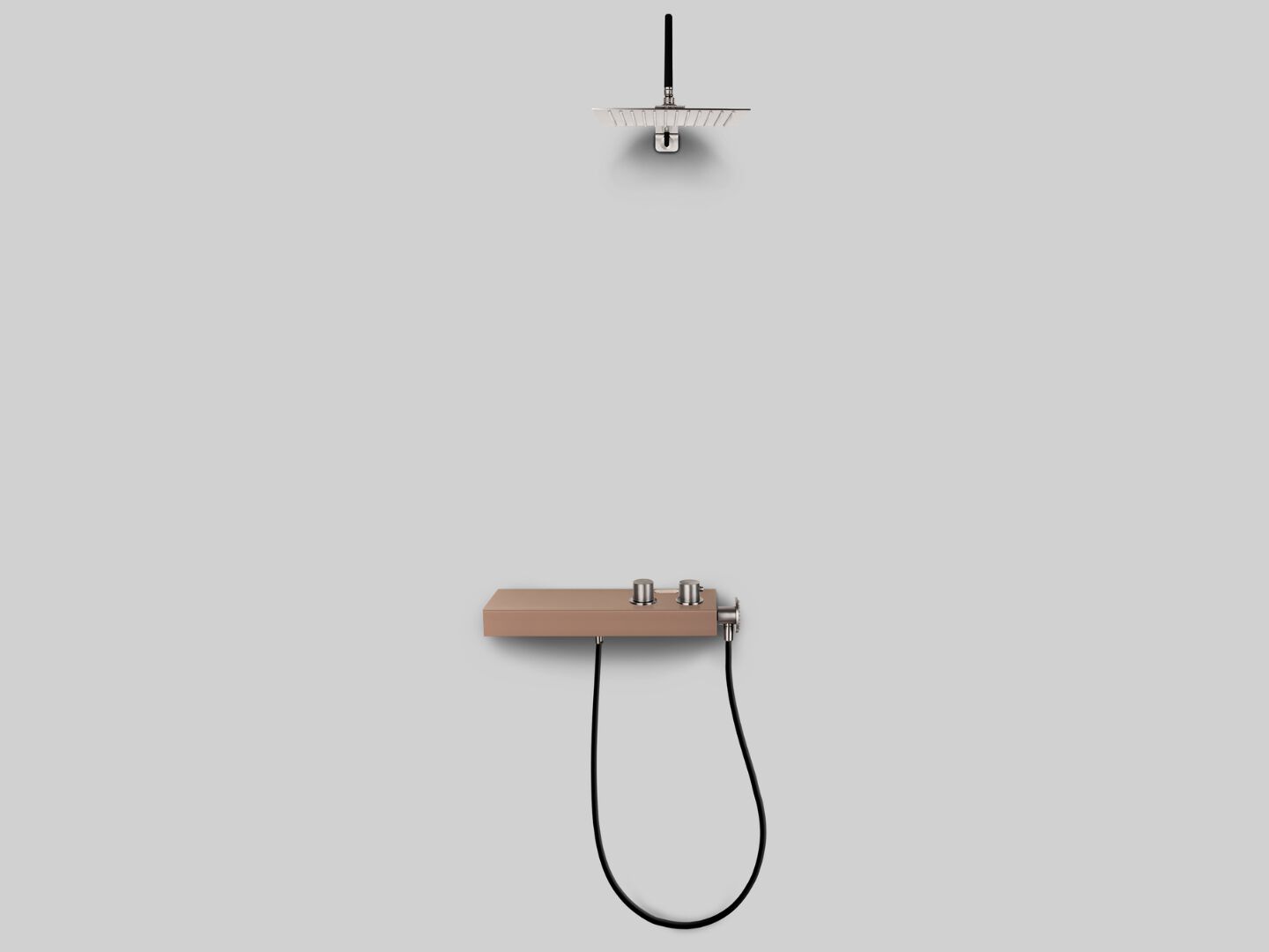 Набор для душа из нержавеющей стали с душем и ручным душем Cropelli Alyssia ARCH-00016042 - Вид №10