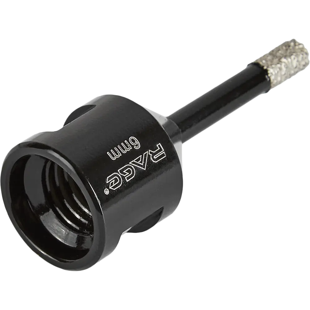 Алмазная коронка Rage 6 мм для керамогранита и керамики 87692476 STLM-0075101