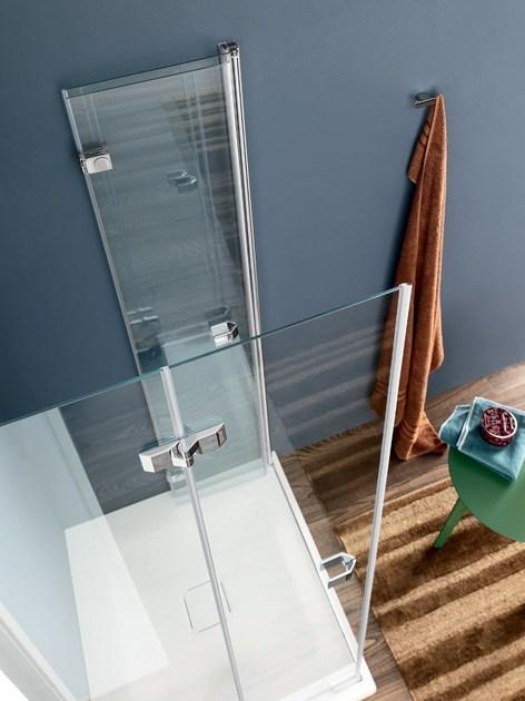 INDA® Душевая кабина из стекла с откидной дверцей Sim sun-id-1449580 - Вид №1