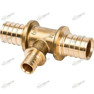 Тройник переходной 32x20x32 аксиальный для труб из сшитого полиэтилена STOUT SFA0014322032