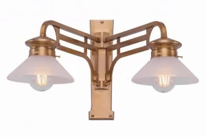 Patinas Lighting Бра ручной работы из латуни Snooker