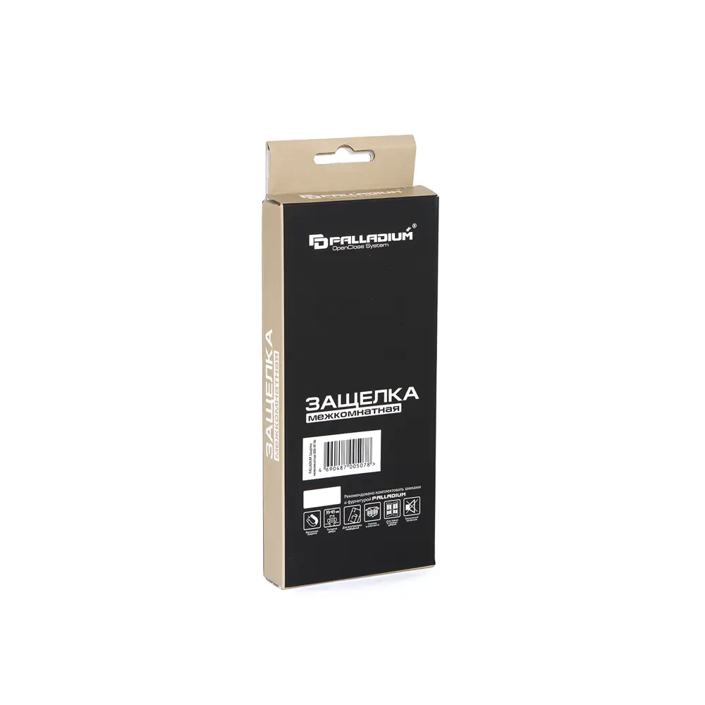 Защелка под фиксатор магнитная 600-M SN, 96 мм, сталь, цвет никель PALLADIUM STLM-2120393 - Вид №2