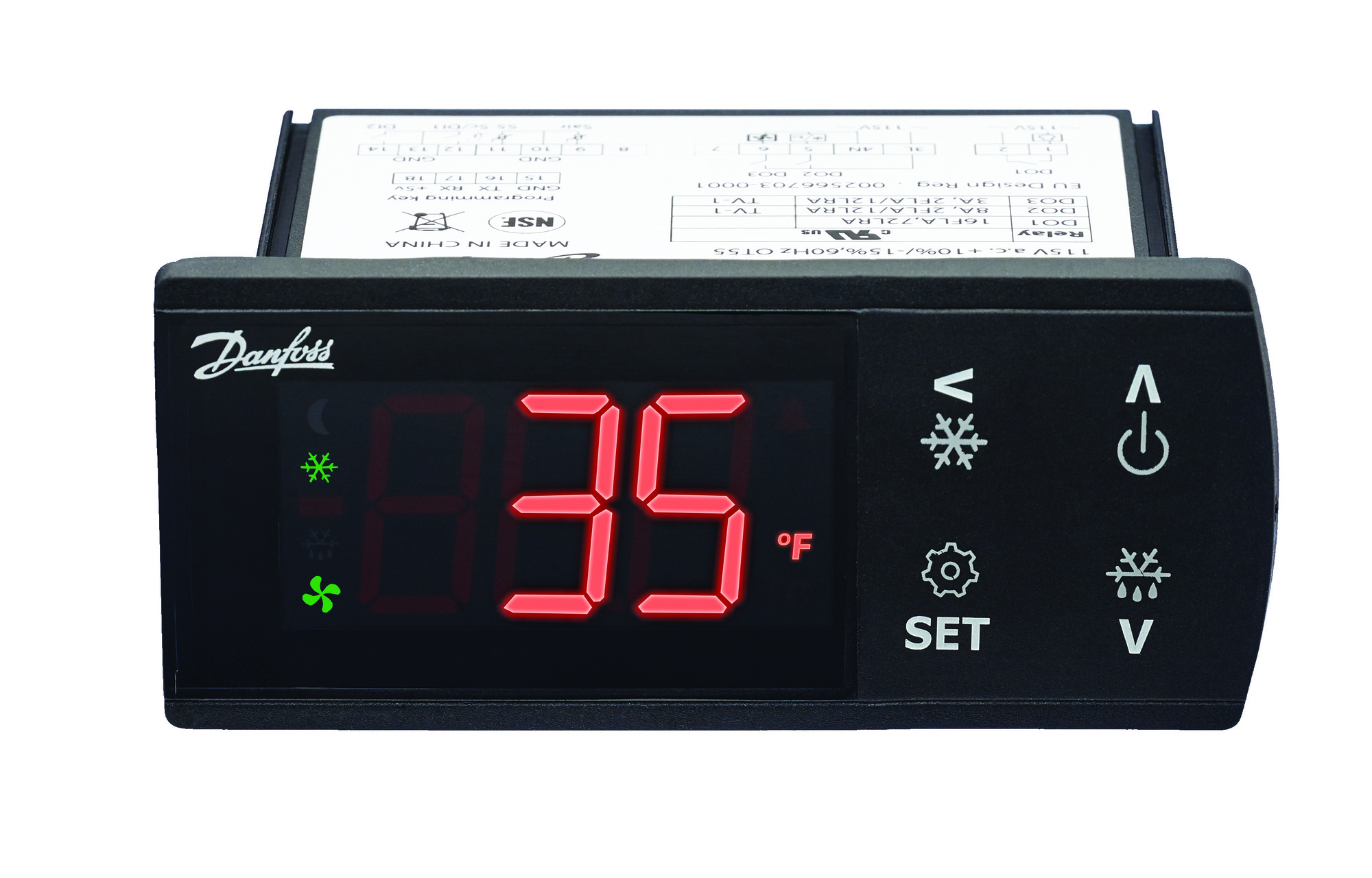 Danfoss ERC 21x ERC 211,Controller, RED LED, 230V 080G3293  - Вид №31