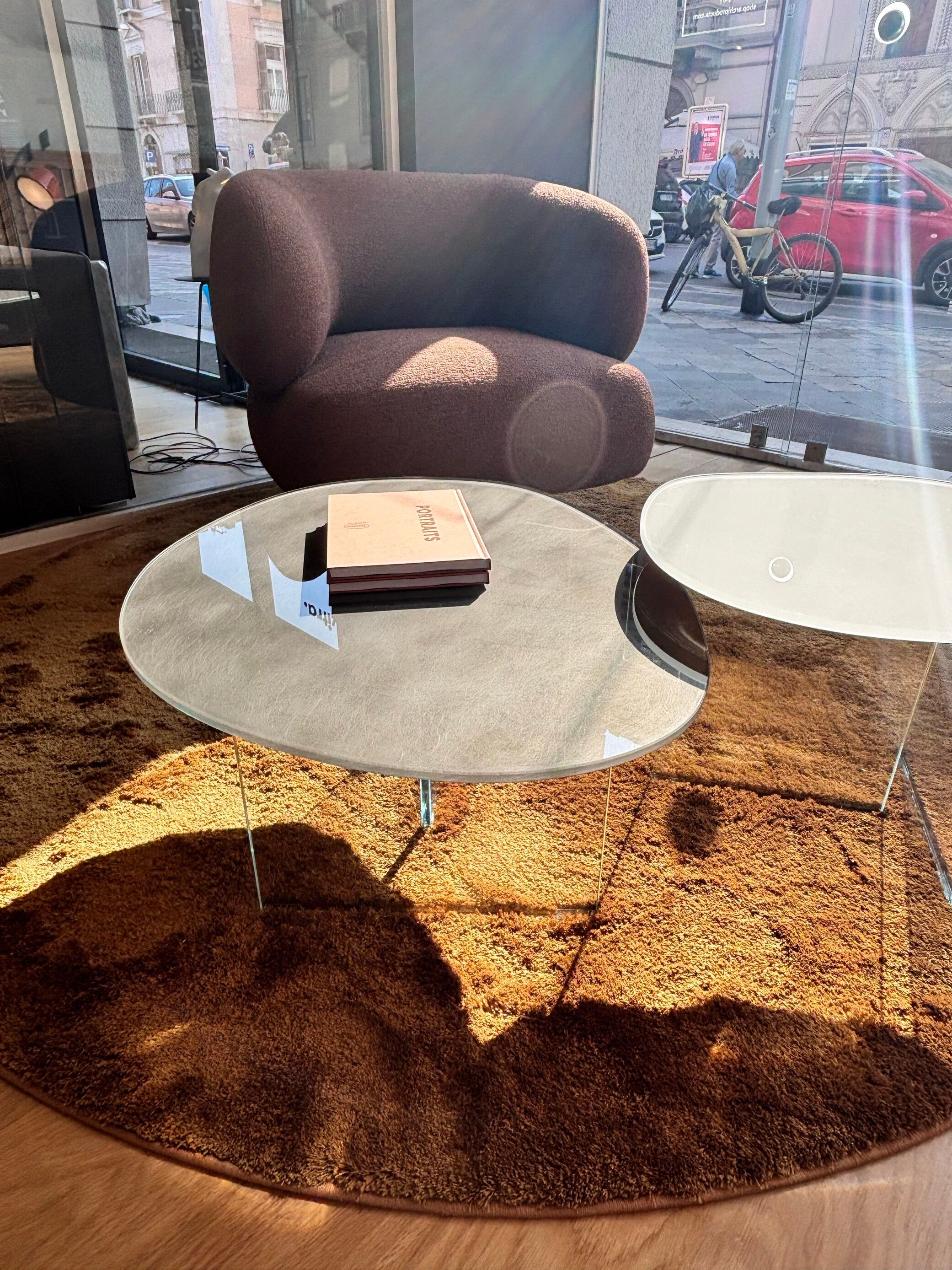 Круглый длинный ворс ковер In Stock озеро ARCH-00131914 - Вид №1