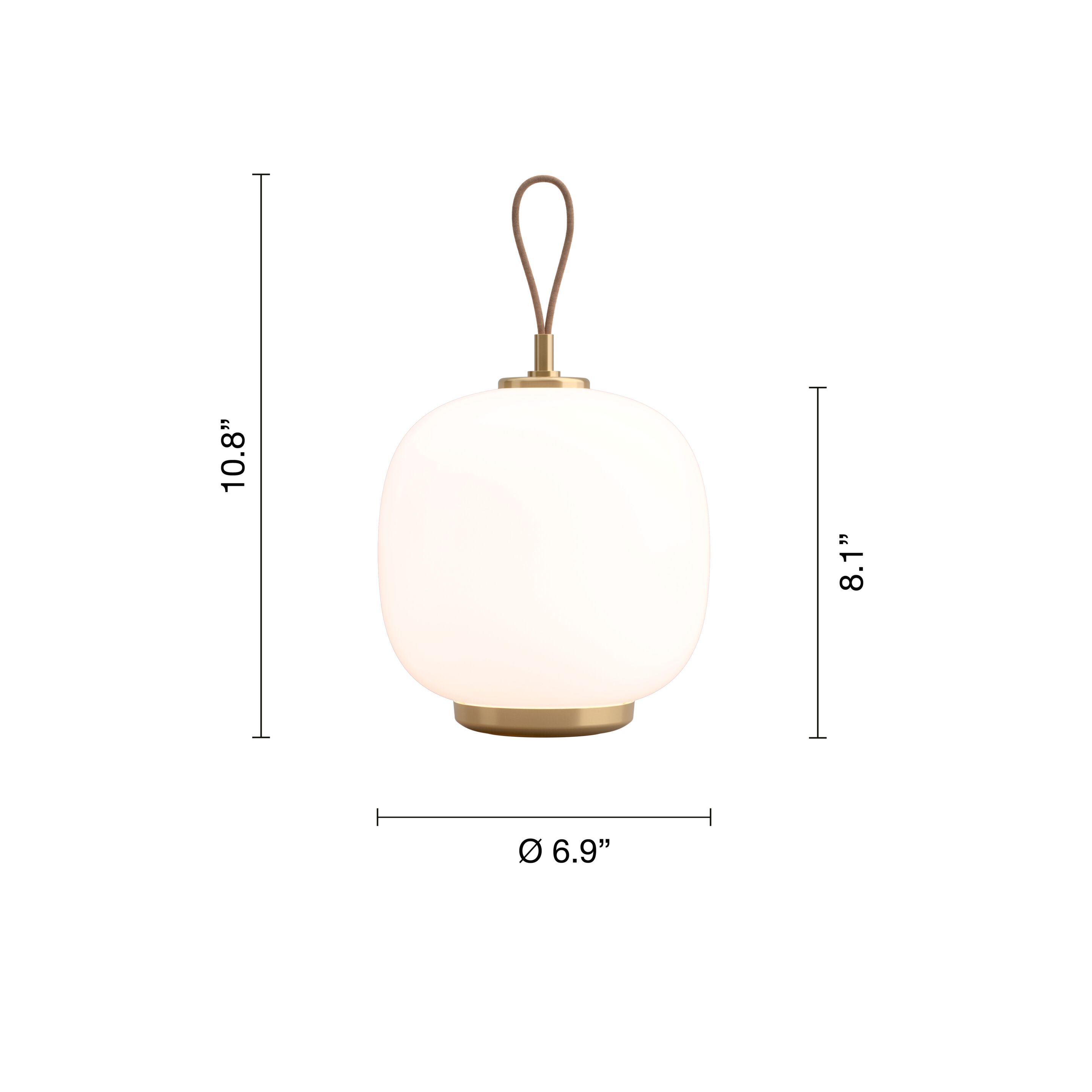 Светодиодная настольная лампа из опалового стекла с диммером Louis Poulsen VL45 ARCH-00101782 - Вид №3