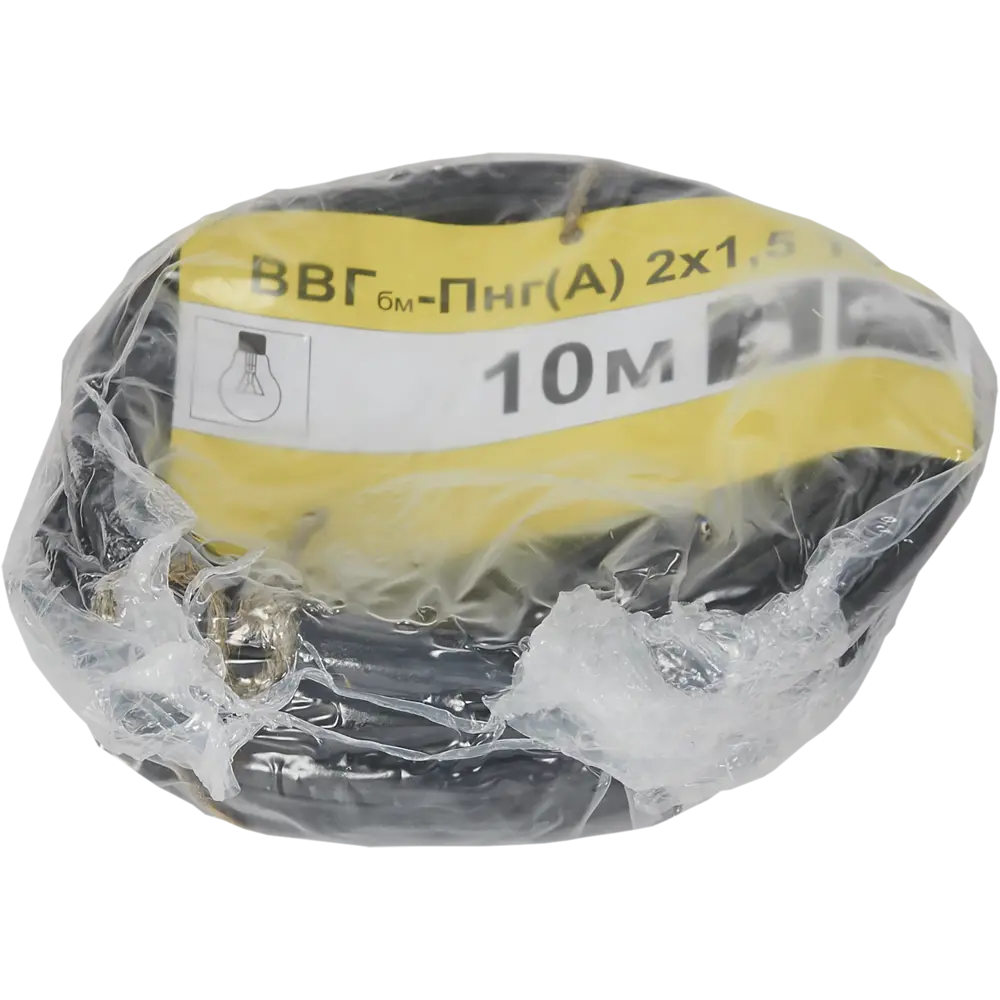 Кабель Камит ВВГп-НГ(А) 2х1.5, 10 м 18519329 STLM-2193166  - Вид №4