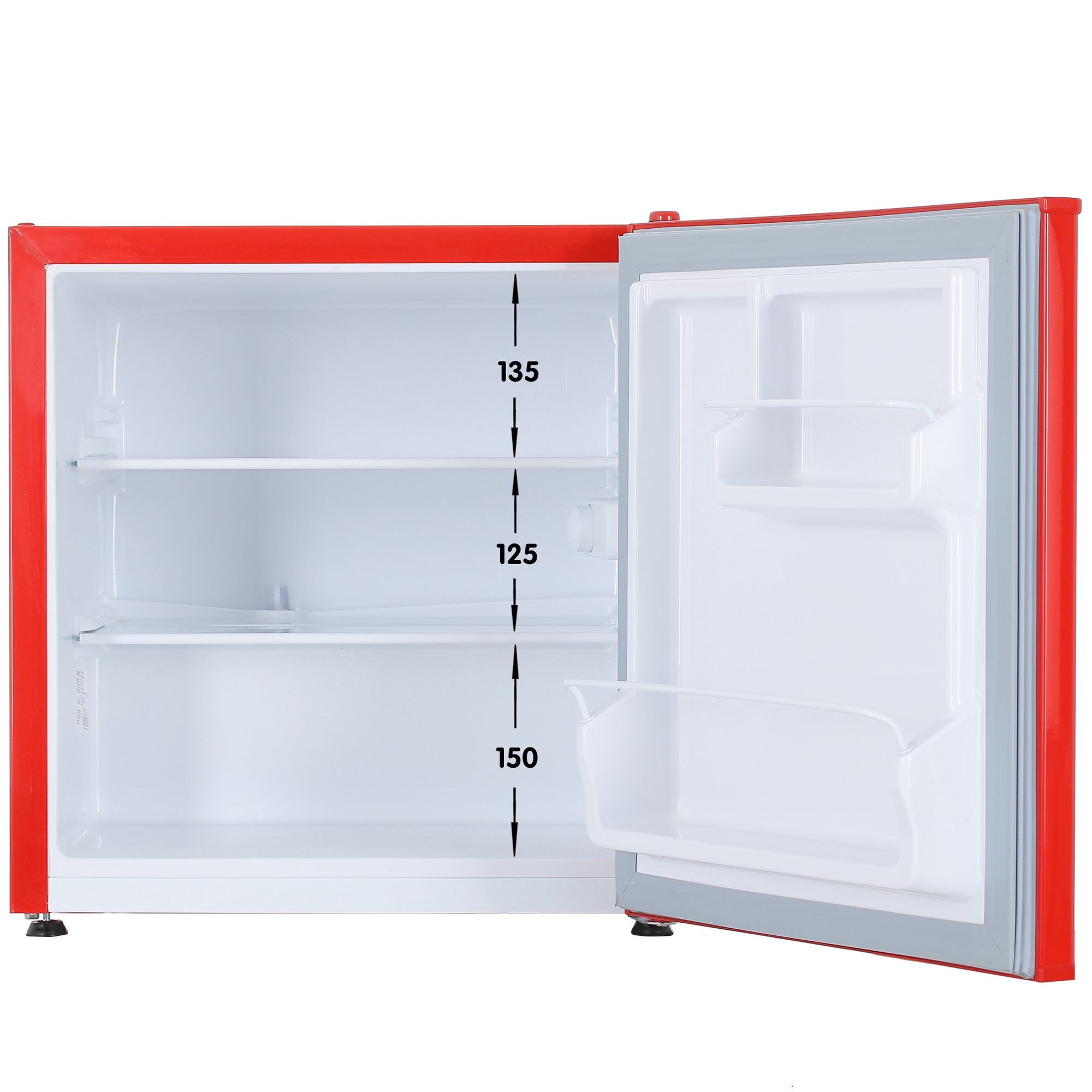 8167867 Холодильник компактный   Nordfrost NR 506 R красный STDN-0052852 - Вид №1