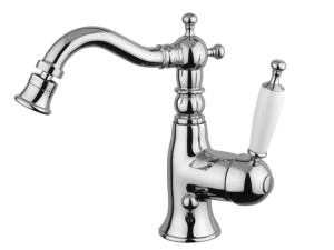 Однорычажный смеситель для биде с автоматическим сливом