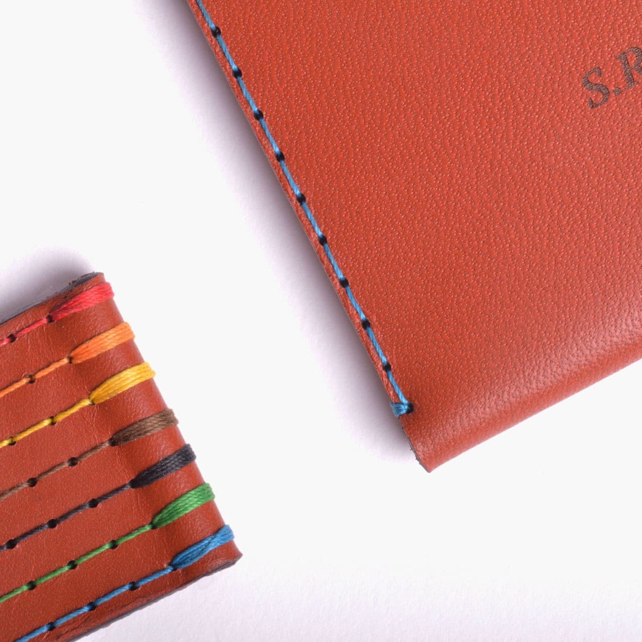 W101COGN Визитница - Коньяк Wingback  - Вид №6