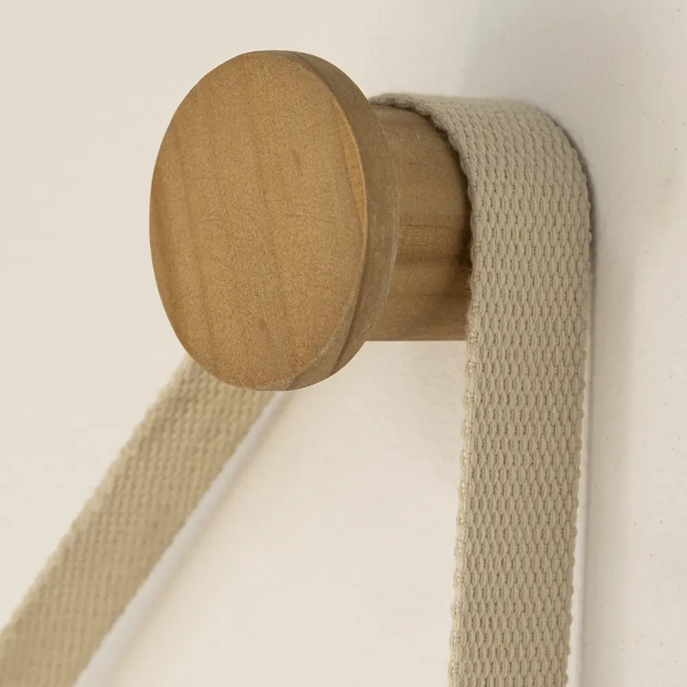 Зеркало INSPIRE Nordik Barbier Naturoak круглое 55 см без рамы 86484810 STLM-1444441 - Вид №5