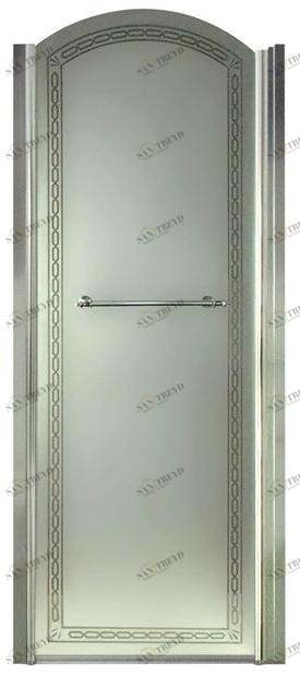 Gentry Home Распашная дверь с фиксированной панелью Arcadia sun-id-1368254