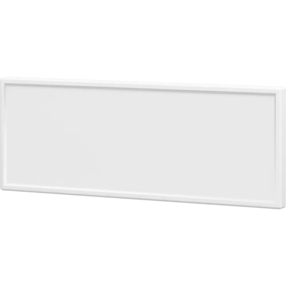 Фасад кухонный DELINIA ID Инта белый с геометрической филенкой 44.7×16.7 см 89340148 STLM-0861133