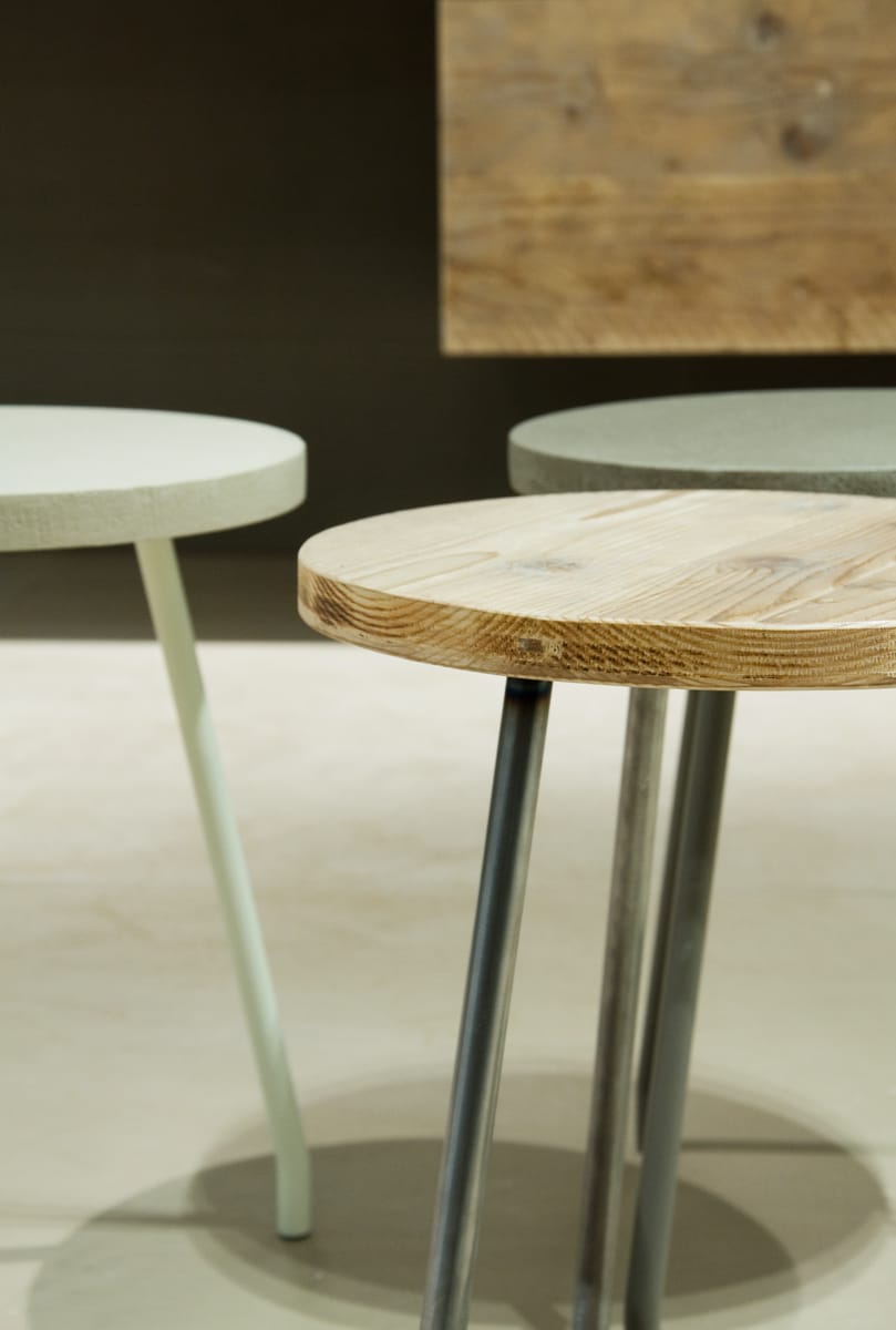 Восстановленный деревянный низкий стул Moab NINO ARCH-00115337 - Вид №2