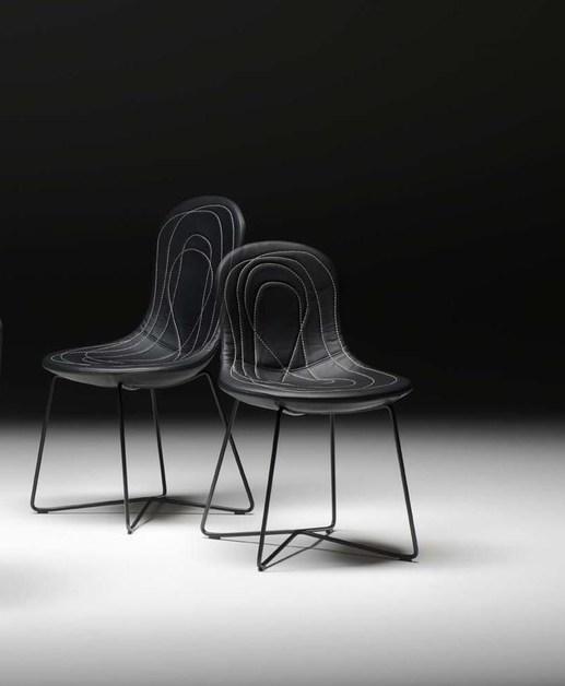 Tacchini Стул из ткани Doodle sun-id-1493255 - Вид №4