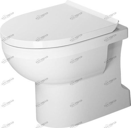 2184010000 Приставной унитаз напольный Белый Duravit  Германия 