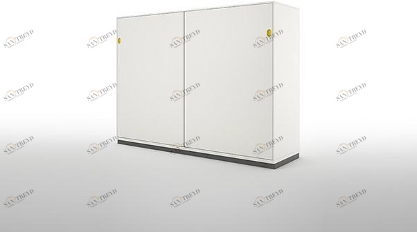 Dieffebi Офисный шкаф из металла с раздвижными дверцами Primo 6pscc204zs