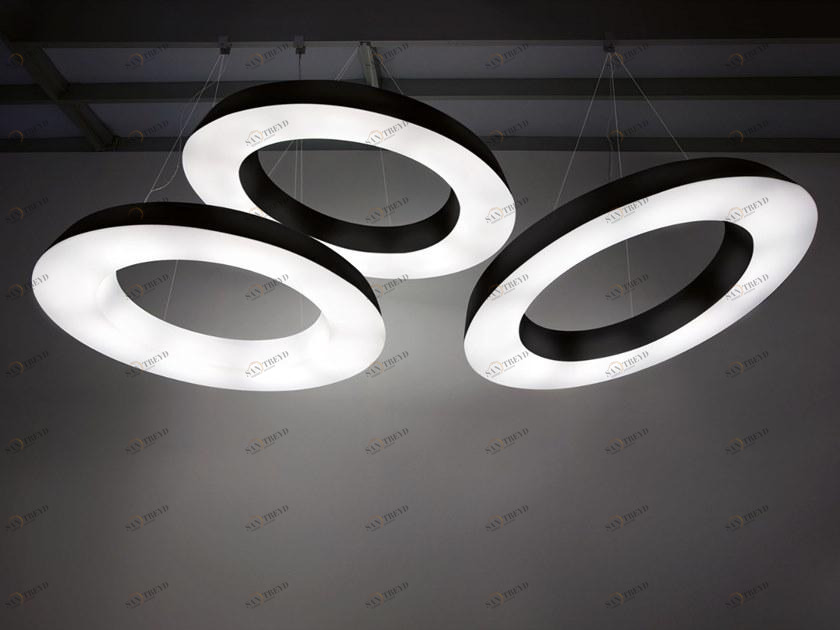 Martinelli Luce Светодиодный подвесной светильник из полиэтилена с диммером Circular pol 2057