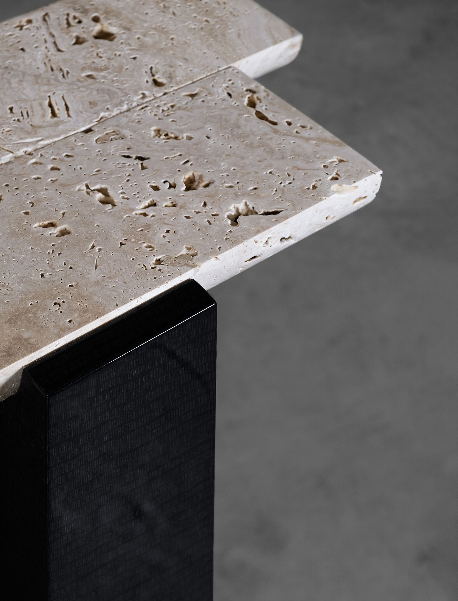 Травертин и деревянная консоль Movimento Gallery Tipstudio ARCH-00081180 - Вид №2