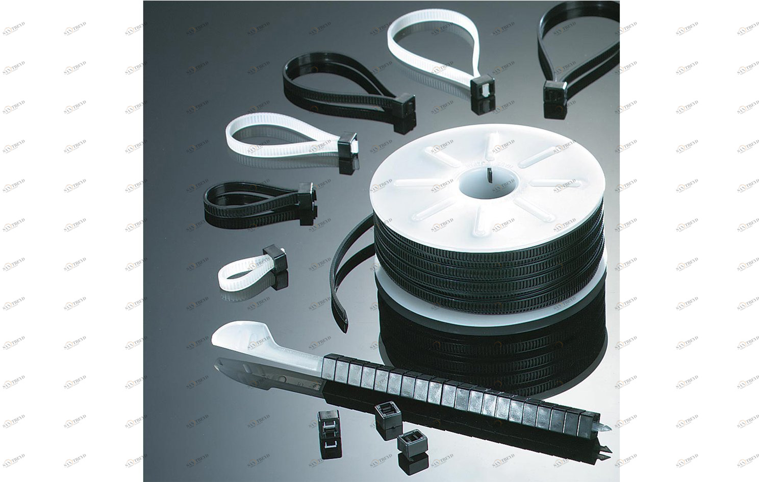 0909201 Кабельные стяжки BIS STARLOCK Принадлежности система для стяжки проводов и кабеля WALRAVEN 