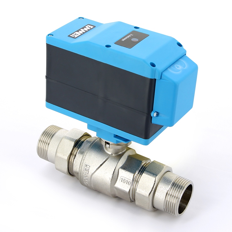 Кран шаровой с разъемными соединениями НН двухходовой MODULO PLUS с сервоприводом EMMETI 1"1/4 01425700 - Вид №2