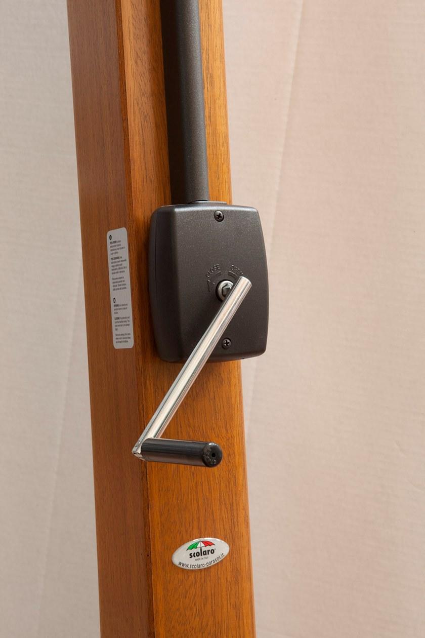 Scolaro Parasol Прямоугольный зонт с боковой стойкой Palladio C3040 tob - Вид №3