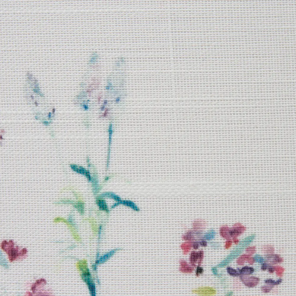 Абажур Linen Ivory Print 7843-5 E27/E14, кольцо, цвет бежевый LAMPLANDIA STLM-2034059 - Вид №1