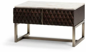 OPERA CONTEMPORARY Прямоугольная тумбочка из дерева с ящиками Victor