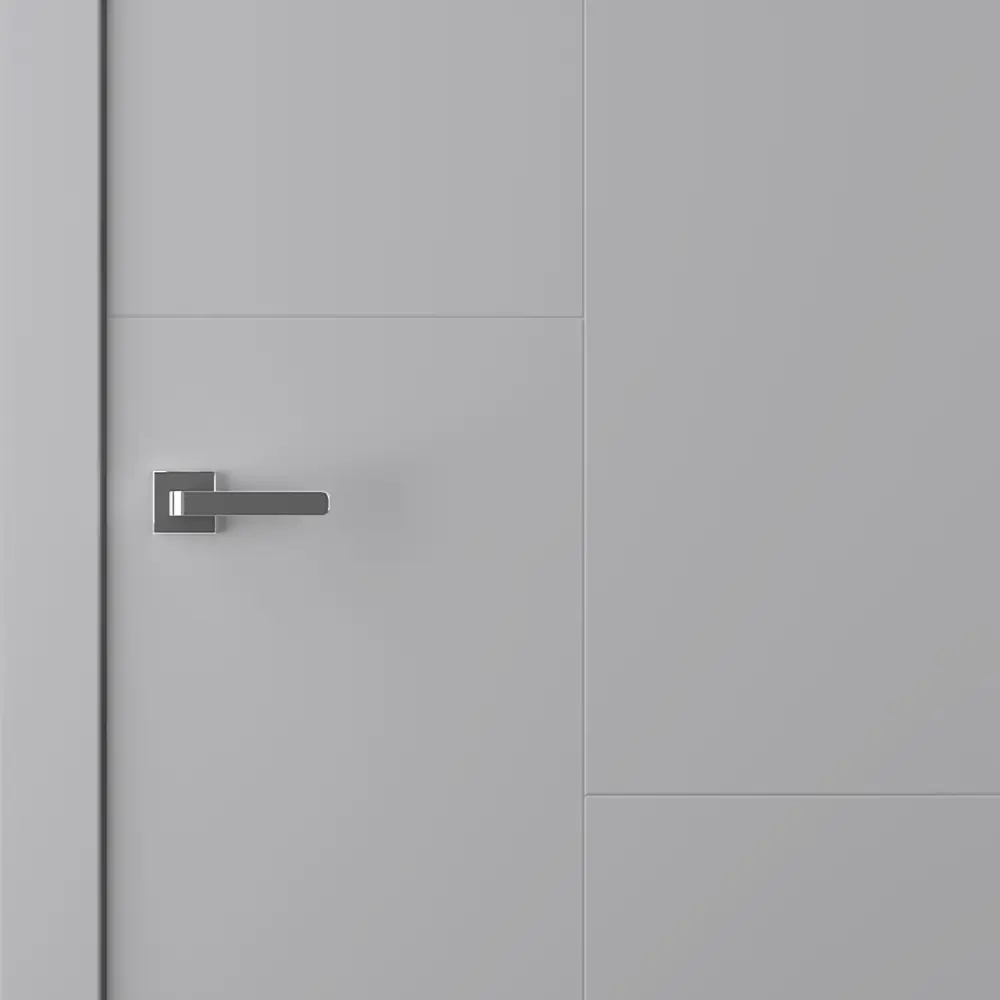 Дверь межкомнатная глухая Лацио 1 90x200 см эмаль серый без замка, без петель 85324561 STLM-2204846 BELWOODDOORS  - Вид №2