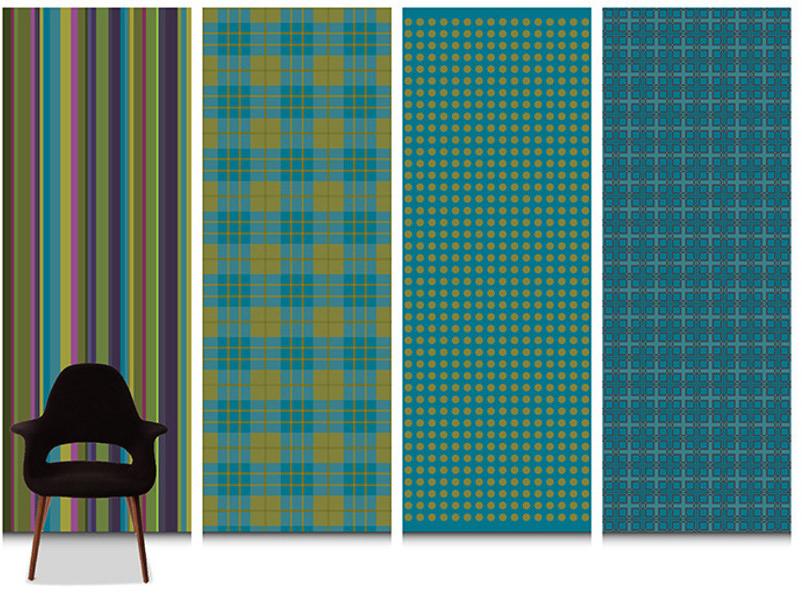 CONCEPTUWALL Уникальная полоса Tartan sun-id-1372318 - Вид №1