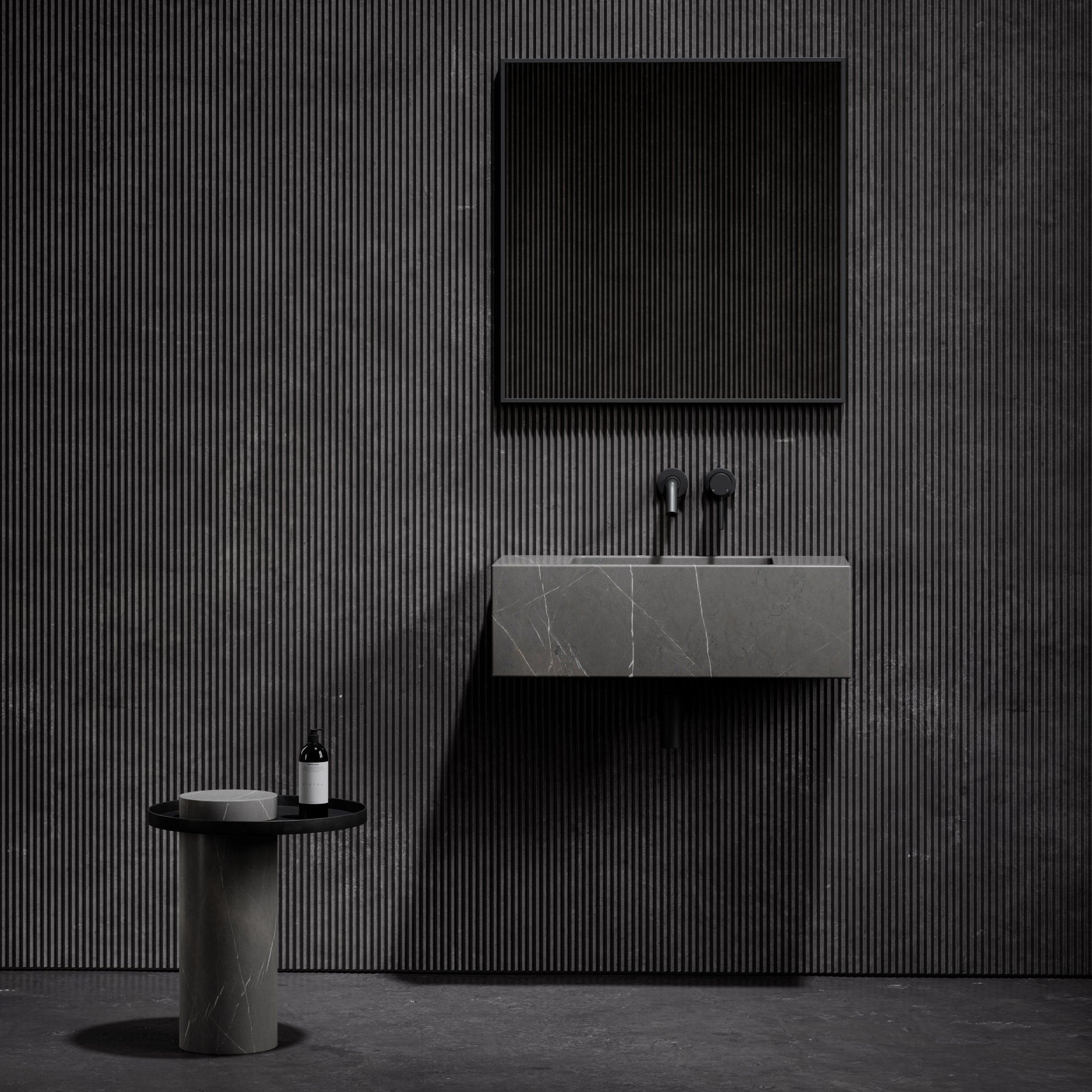 Прямоугольная подвесная раковина из мрамора Pietra Grey LUSSO CALLA ARCH-00052996 - Вид №1