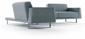 Quadrifoglio Тканевый секционный диван-основание Avana