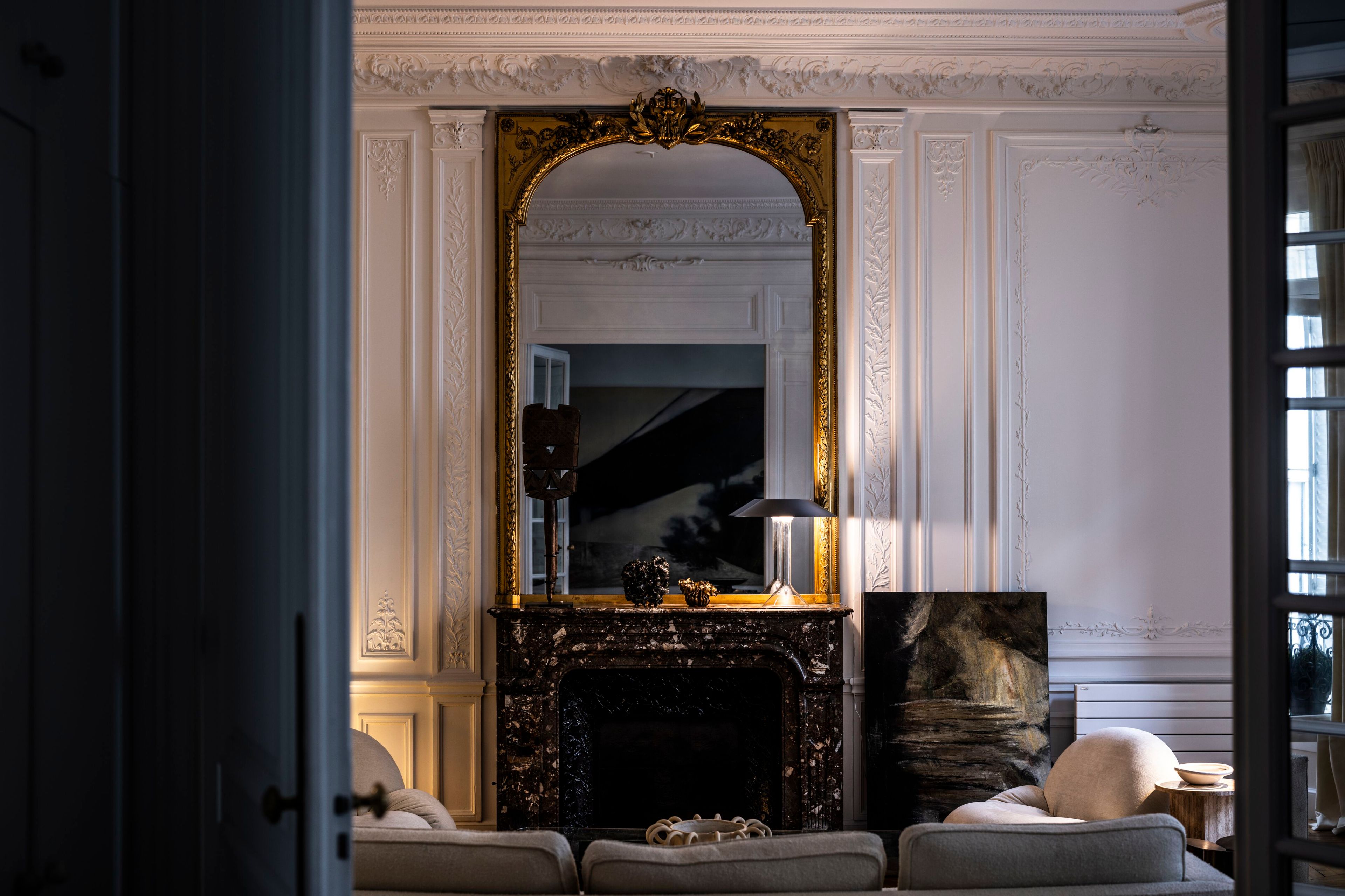 Настольная лампа из окрашенной стали и боросиликатного стекла Foscarini Chapeaux ARCH-00136305 - Вид №11