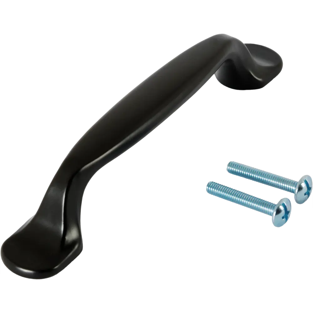 Мебельная ручка-скоба Ladyblack L4.019 13.1x2.4 см чёрный 82496947 STLM-2112587 Santreyd  - Вид №2
