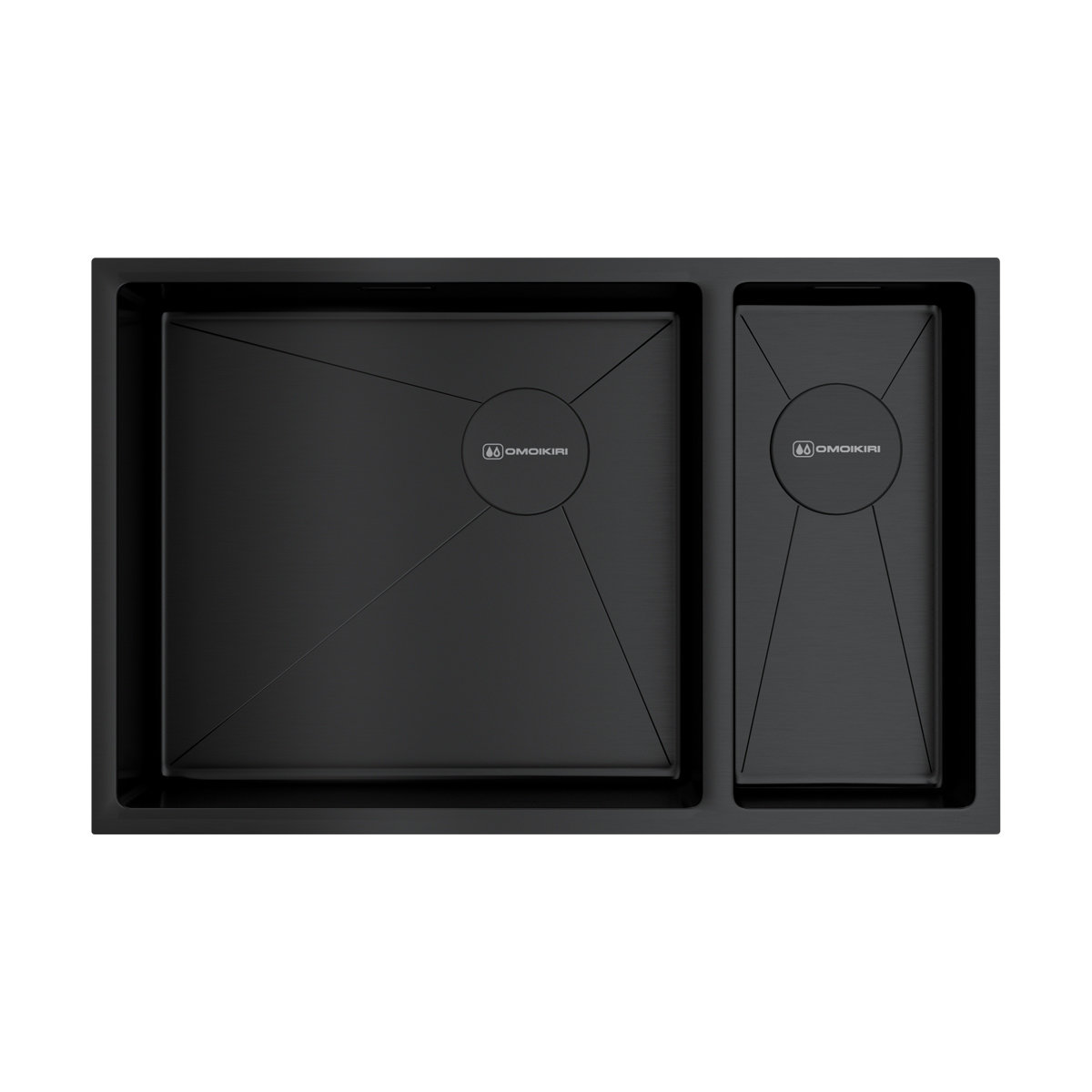 Кухонная мойка Taki 69-2-U/IF Side GB-L OMOIKIRI 4997050