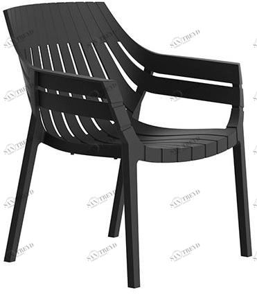 VONDOM Садовое кресло из полипропилена с подлокотниками Spritz 56024