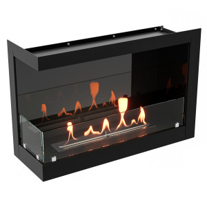 9101991 Биокамин Firelight BFP-P700LC left corner черный