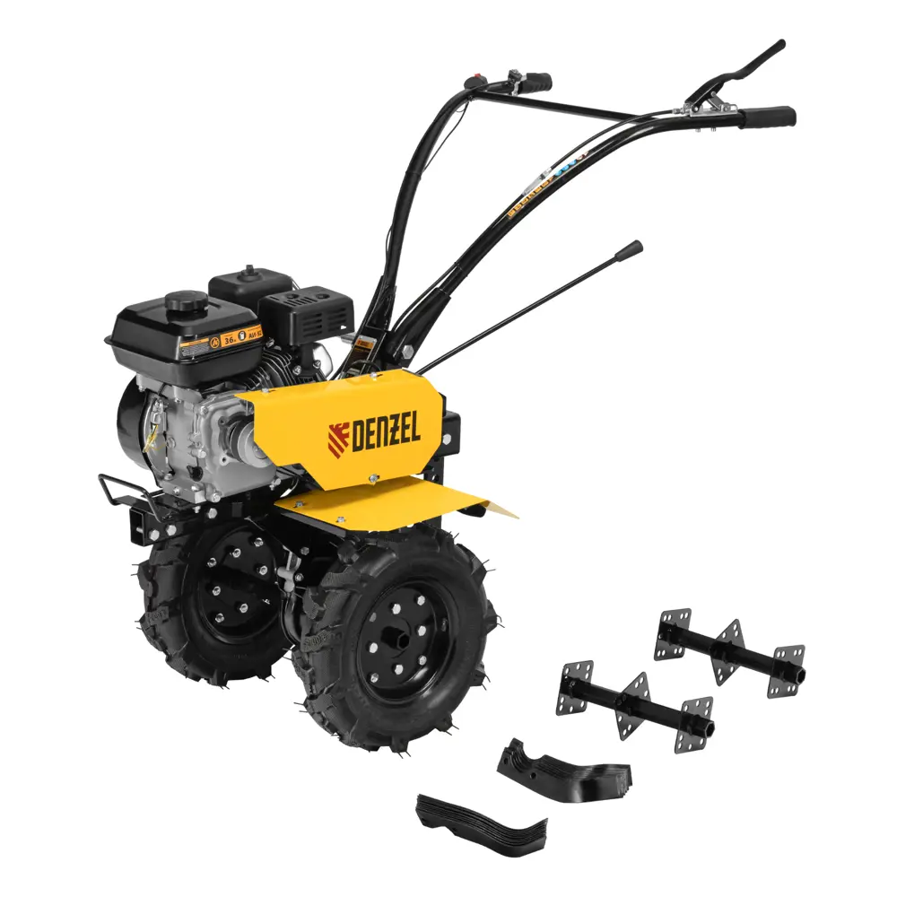 Мотоблок бензиновый Denzel DPT-170 7 л. с STLM-2068860 - Вид №1